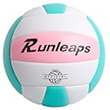 Volleyball, Waterproof Indoor Outdoor Volleyball for Beach Game Gym Training (Official Size 5)