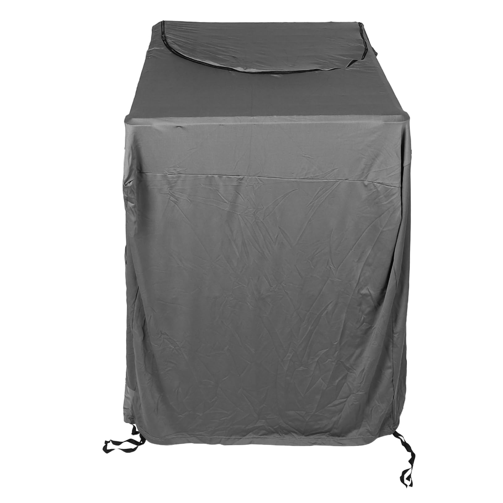Housse de lit respirante élastique TOYANDONA protection matelas gris occultant