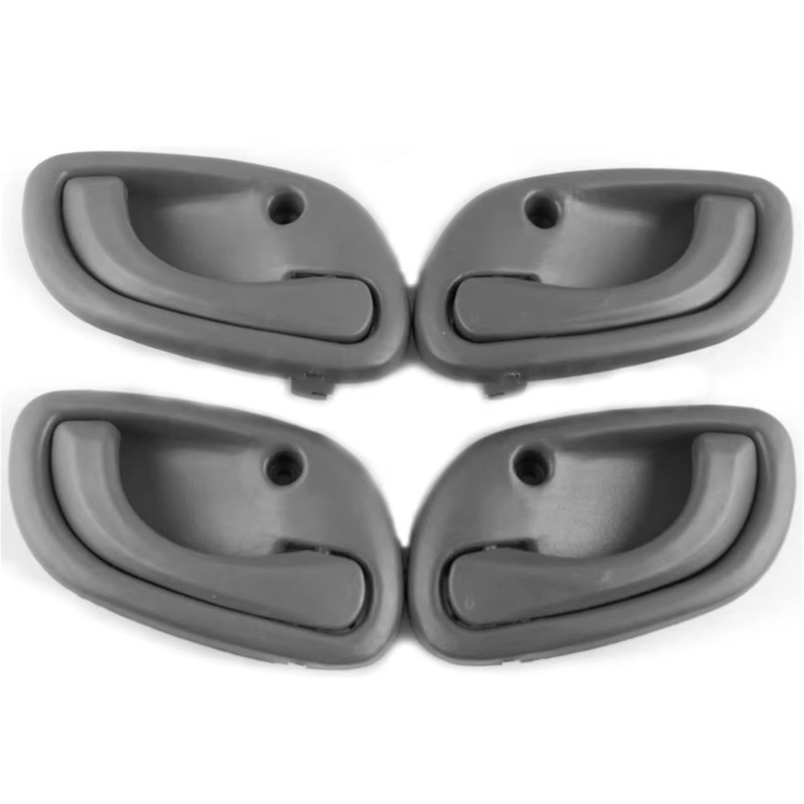 NingRuiBhd Inside Inner Side Door Lever for Suzuki for Grand for Vitara 1995-2005 4pcs Door Handle Inside Interior Front Rear Right Left Set Grey OEM 8311060G01 8313060G01