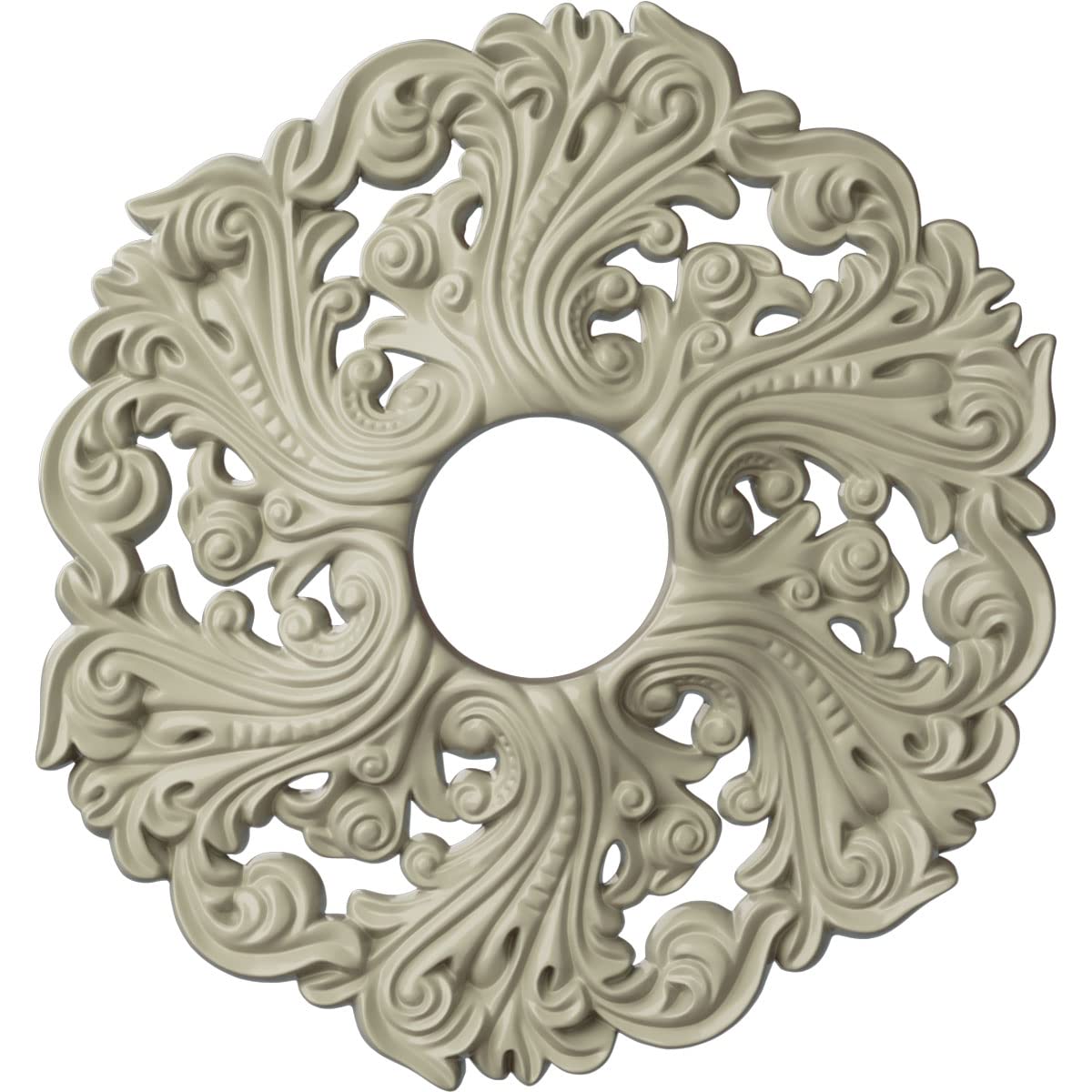 Ekena Millwork CM19OR 19 5/8-Inch OD x 4 3/4-Inch ID x 1 3/4-Inch Orrington Ceiling Medallion — Amazon image 27