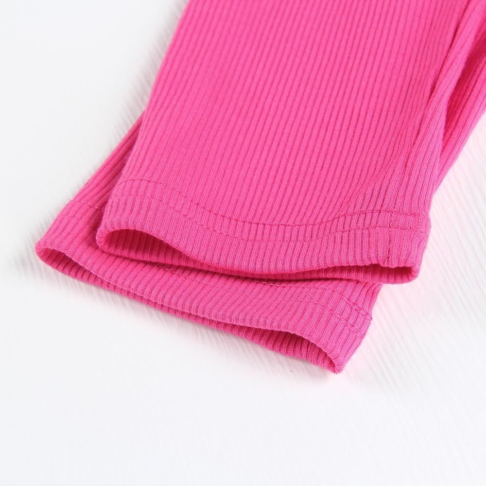 Artfish Women's Square Neck Long Sleeve Ribbed Slim Fitted Casual Basic Crop Top - Image 3