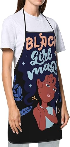 Miniatura 3 de YISHOW Delantal de cocina ajustable con lazos extra largos, delantal comercial para hombres y mujeres