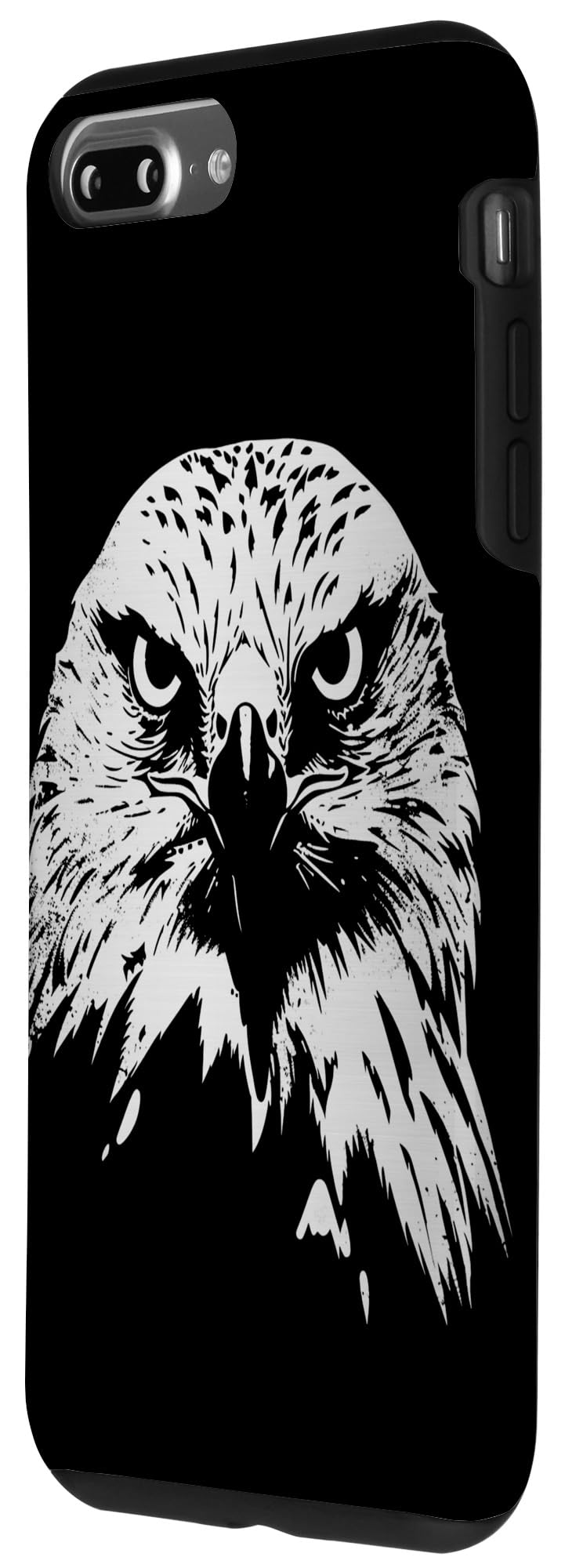 iPhone 7 Plus/8 Plus Fierce Eagle Head Design Patriotic American Bald Eagle Art Case - Image 2