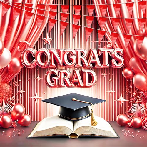 Image of 65FT Red Glitter Triangle Pennant Banner Flag Metallic Bunting Fabric Garland for Christmas Graduation Wedding Engagement Anniversary Bachelorette Birthday Bridal Shower Valentine's Party Supplies