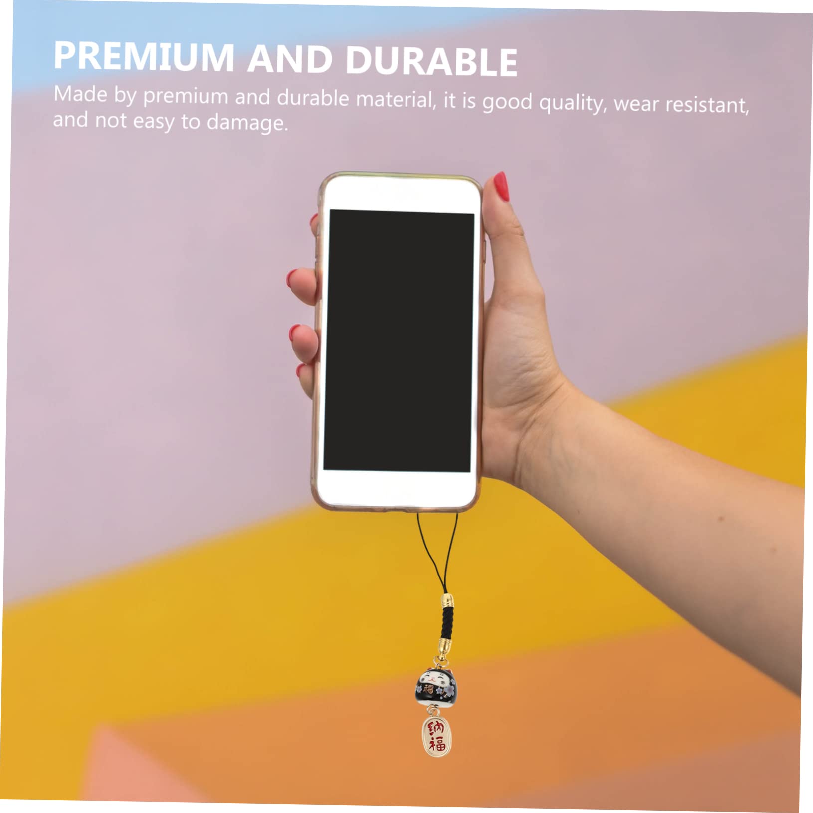 OSALADI 24 Piezas colgante decoración hermosa cadena de teléfono cordón de cadena de teléfono cordones para llaves cordón de teléfono cadena de telefonos moviles cordón para teléfono móvil