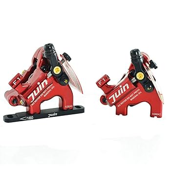 パーツ Juin TECH F-1 Disc Brake JUIN TECH F1 Hydraulic Flat Mount Road CX Disc Brake Set