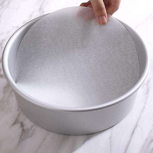 Miniatura 3 de Rondas de papel pergamino, juego de 200, antiadherentes de 8 pulgadas, círculos de papel de hornear para hornear, moldes para pasteles, molde