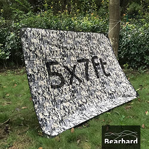 Bearhard 3.0 Heavy Duty Emergency Blanket, Emergency Tarp, Insulated Blanket, Thermal Waterproof Survival Space Blanket For Hiking, Camping #TOP3