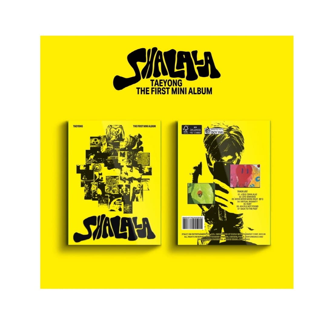 TAEYONG NCT SHALALA CD authentique sans encombrement affiche murale