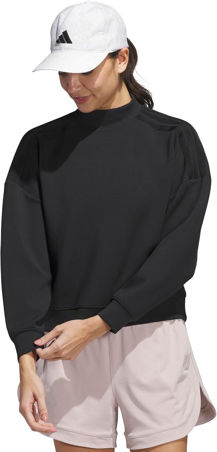 adidas womens Beyond Spacer Mock Layering Top