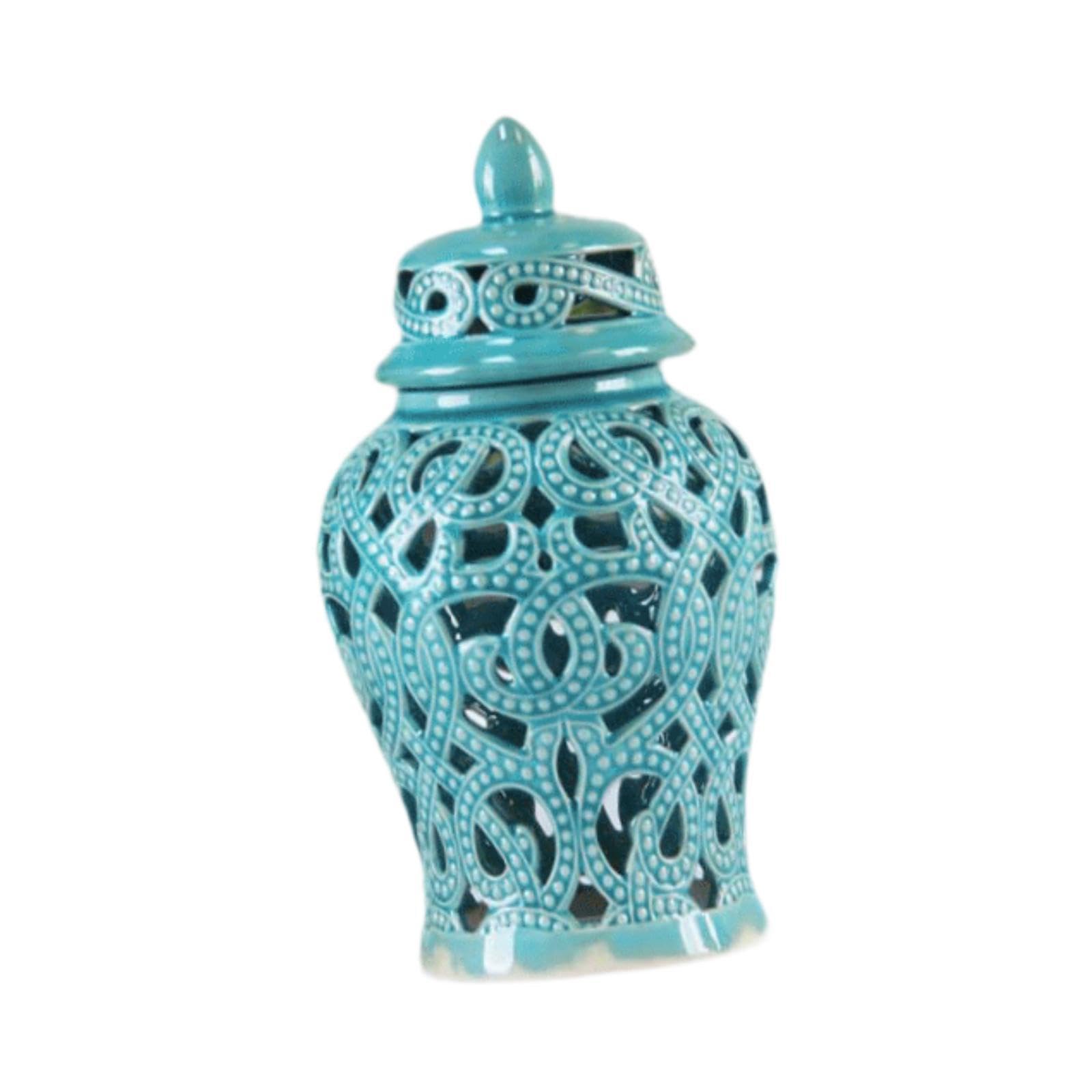 Pot bleu oriental pour sublimer vos bouquets de mariage