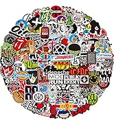 100 Stück Rock Band Aufkleber - Vintage Musik Sticker Für Gitarre & Laptop