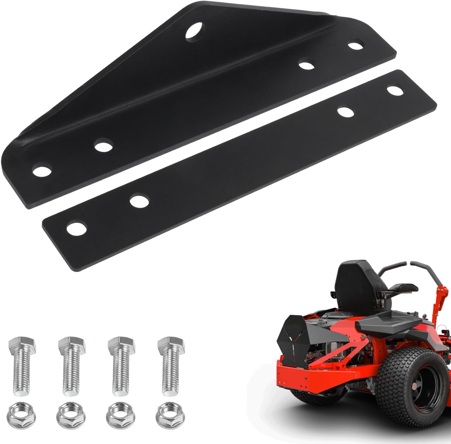 79108500 Trailer Hitch Kit Compatible with Gravely ZT HD, Compact-PRO, PRO-Turn Z, PRO-Turn ZX, Ariens Zenith Towing Hitch for Lawn Tractor Attachments