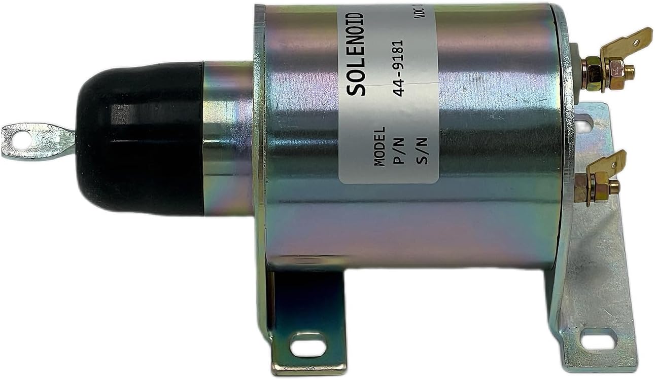 12V Fuel Throttle Solenoid Valve Compatible with SLX 100 Thermo King SB-110 100 MD100 200 300 SL SLXi 44-9181 Part Number 44-9181