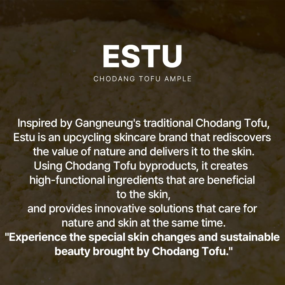 ESTU Chodang Pore Lifting Ampoule 50ml ㅣ Vegan Moisture Essence ㅣ Lightweight Serum with CEXO Technology ㅣ Korean Skincare for Visible Pore Care 50ml