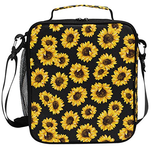 Wamika Vintage Sunflower Lunch Box
