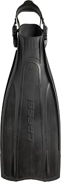 Cressi Lightweight Well-Balanced Open Heel Scuba Diving Fins - Pro Light: Made in Italy