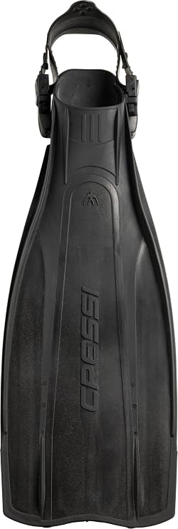 Cressi Lightweight Well-Balanced Open Heel Scuba Diving Fins - Pro Light: Made in Italy