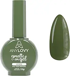 Esmalte em Gel Anylovy Verde Faz Todo Sentido 10g – Um Toque de Energia nas Suas Unhas