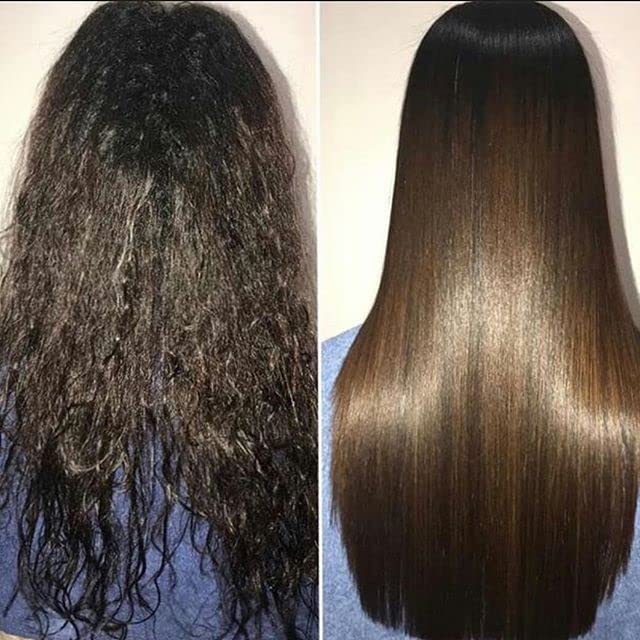 Miniatura 4 de Tratamiento de queratina para alisar el cabello, queratina brasileña con nanoplastia y botox orgánico para el cabello, mascarilla capilar placenta y