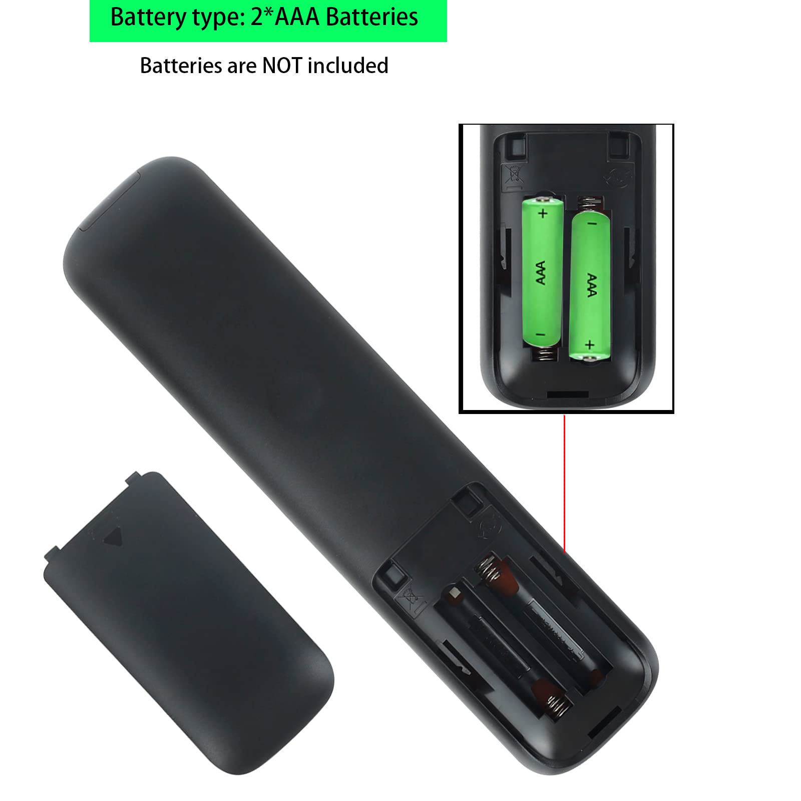 Telecomando Sostitutivo Hisense EN2X27HS - Per Smart TV LED/LCD, Con Tasti Netflix/YouTube