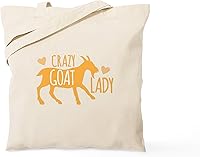 Vista 11 de CafePress Crazy Penguin Lady Tote Bag Bolsa de lona natural, bolsa de compras reutilizable