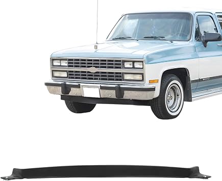 New Aftermarket Front Lower Valance Primed Replacement For Chevy Suburban/For GMC Suburban 1981-1991 Air Deflector Without Tow Hook Holes C/K Full Size P/U OEM GM1092122 | 15569084 | 6715