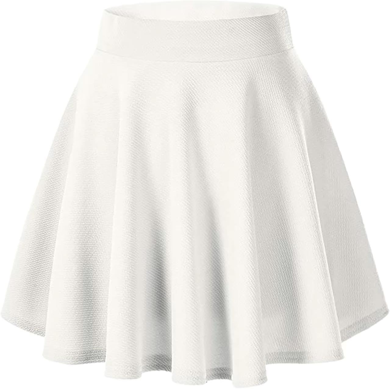 Women's Short Skirt Summer Casual Pleated Short A-Line Skirt