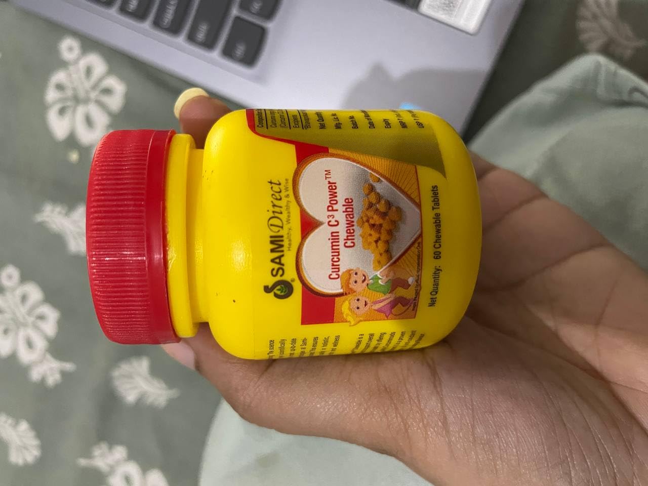 SAMI Direct Curcumin Power Chewable -60 Tablets