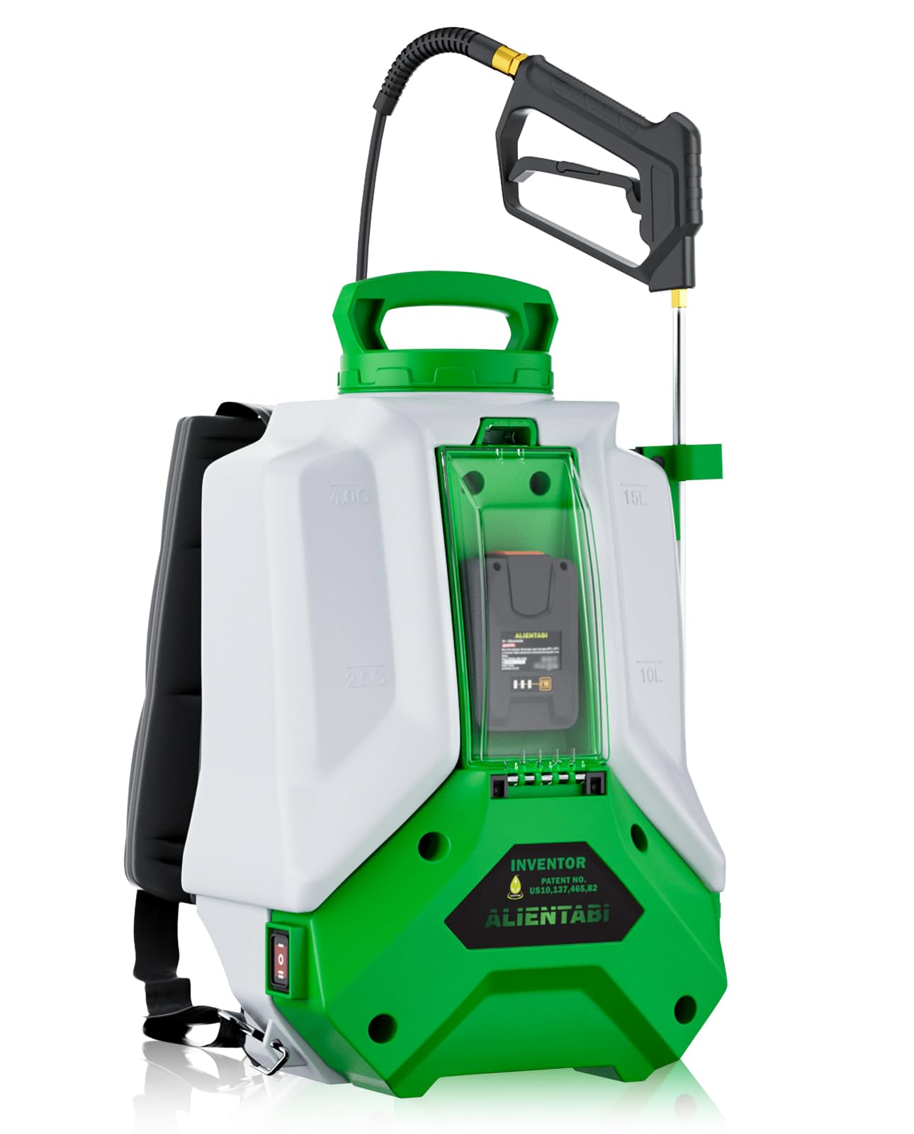 ALIENTABI 4-Gallon Backpack Sprayer