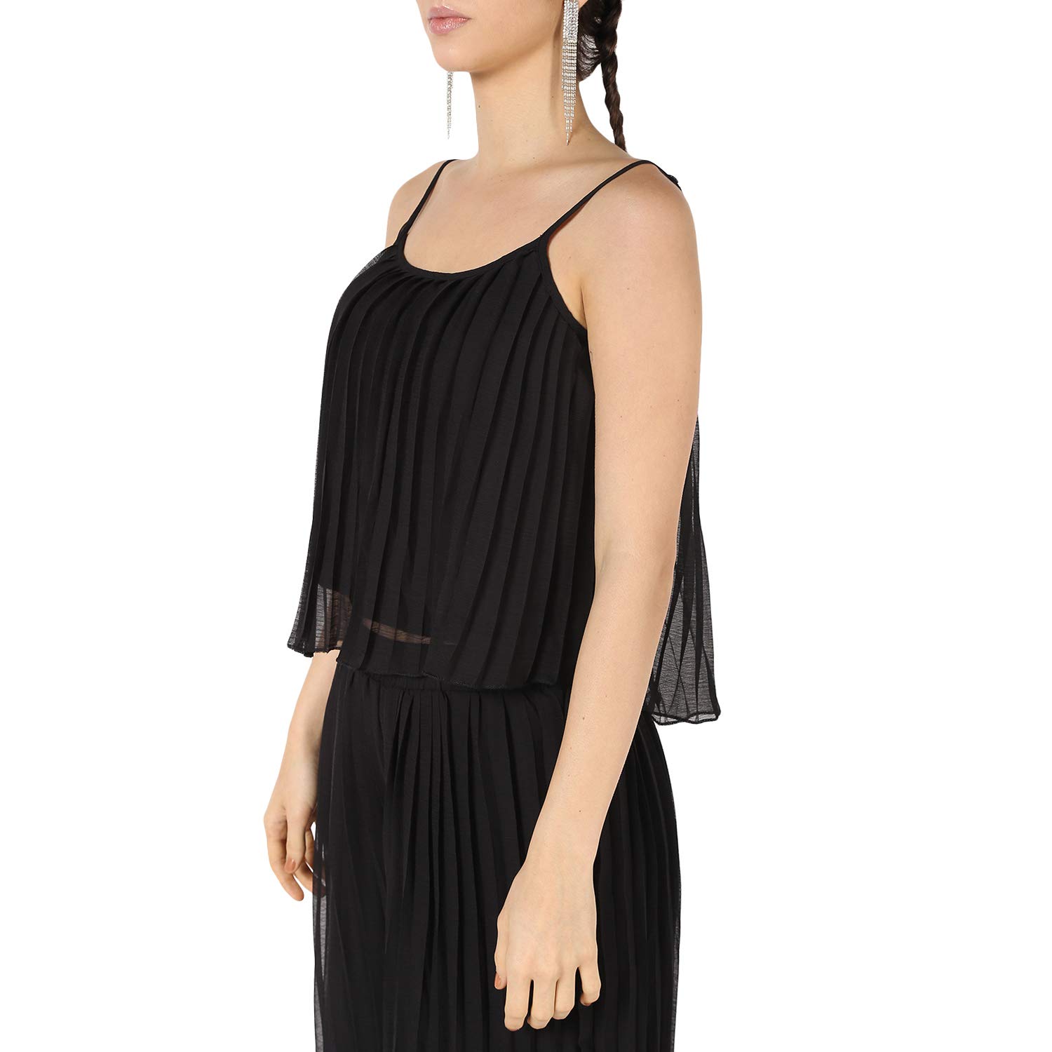PepTrends Black Pleated top 3