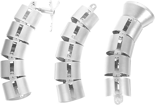 Miniatura 1 de Homoyoyo Línea de almacenamiento Funda de cable extensible Organizador de cables de escritorio Organizador de cables Escritorio Organizador de