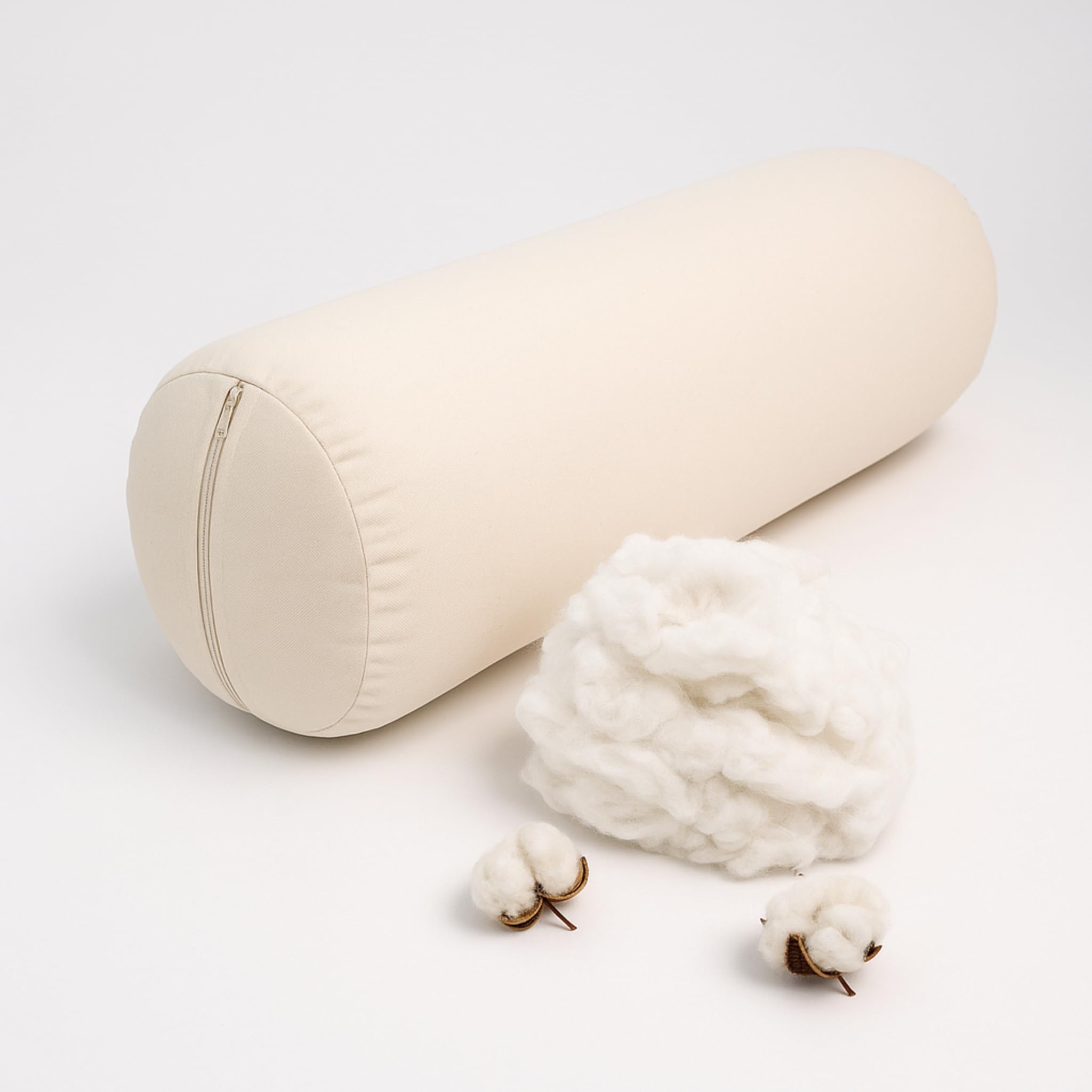 Amazon | Yogikuti ラウンドボルスター リストラティブヨガ&瞑想用