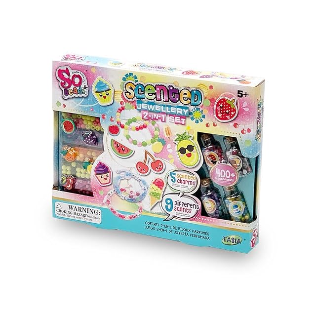 Tachan - Set 2 en 1 de Cuentas para Hacer Joyas con Perfume (736T00395)