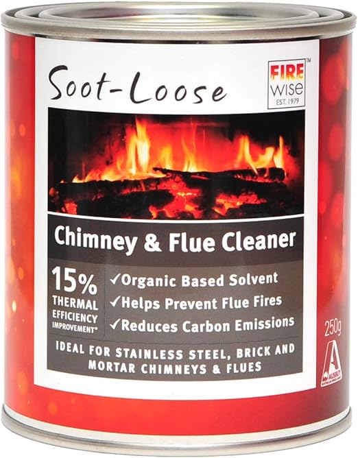 SootLoose Australia???s 1 Chimney and Flue Cleaner, Dissolves Tar and
