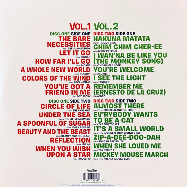 Disney Ultimate Hits Vol. 1 & 2