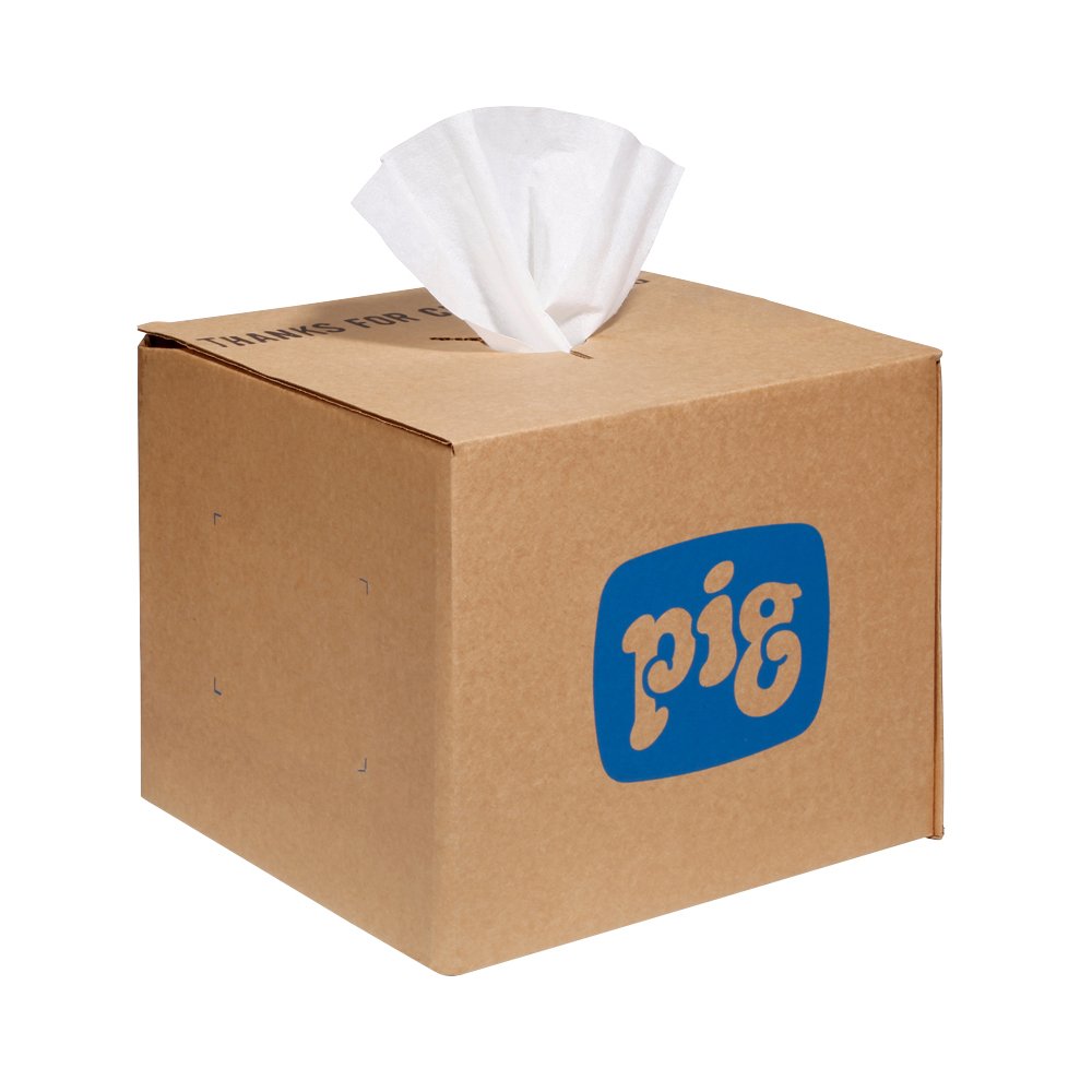 New Pig PR35 Parched Piggy Wipers, Pop-Up Wipers, 12