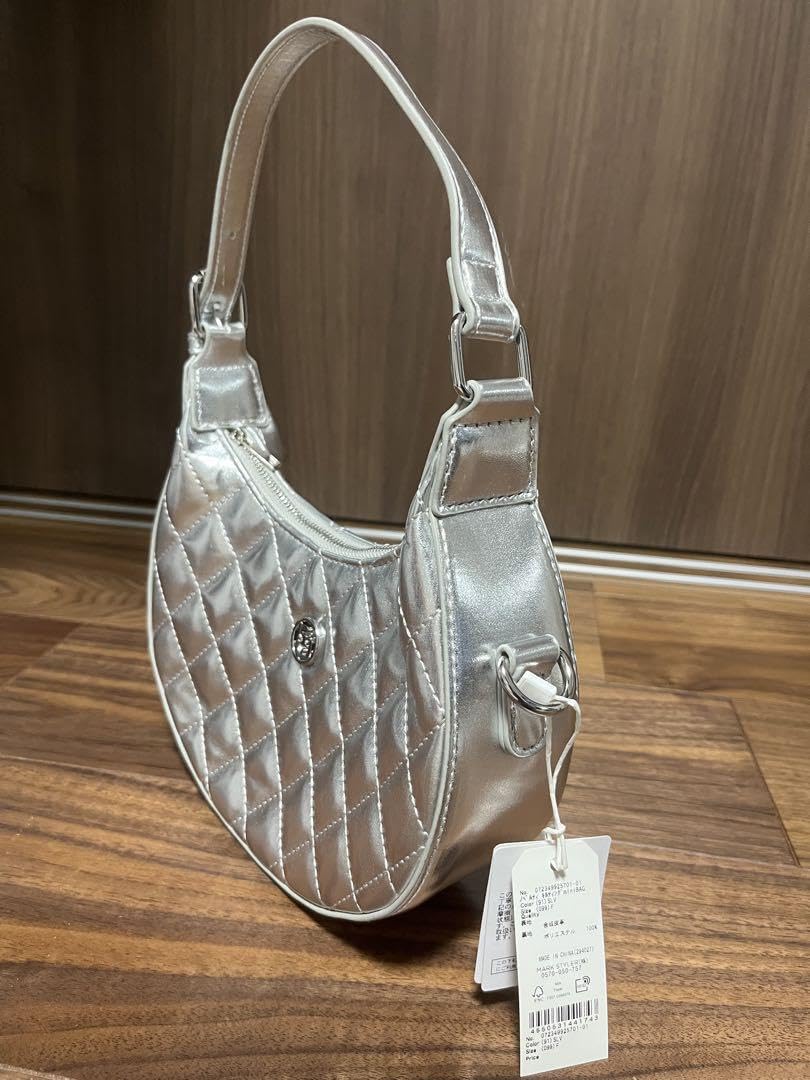 GYDA ノベルティ GDチャームキルティングビジューミニバッグ バッグ GYDA GD charm quilting bijou mini BAG GYDA ノベルティ