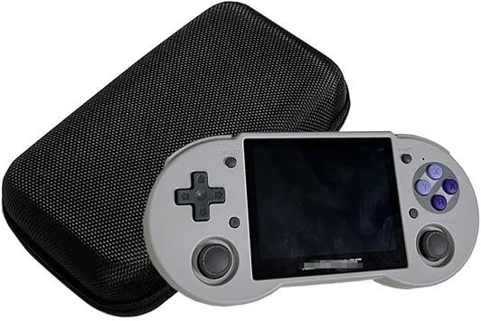 EVA Hard Case for RG353P/RG353PS/RG351V Handheld Game Console, Drop-Proof & Wear-Resistant Travel Carrying Case