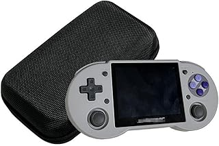 JiangJiangBao EVA Hard Case Designed for RG353P/RG353PS/RG351V Handheld Game Console, Hard Carrying Case Compatible with RG353P/RG353PS/RG351V Game Console Waterproof Travel Bag Storage Case