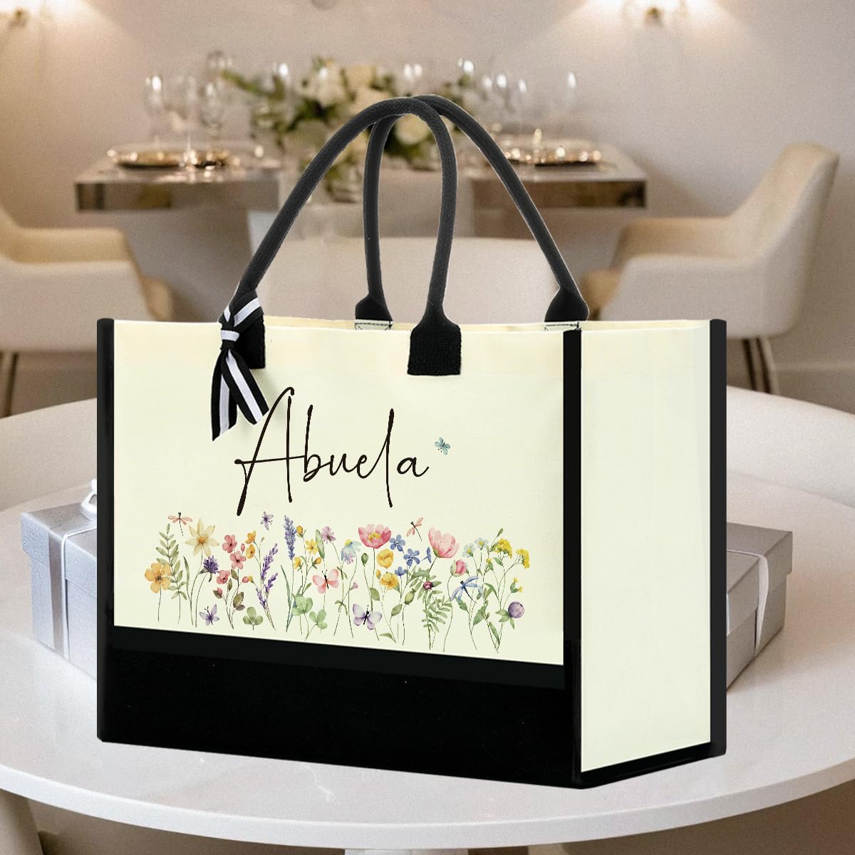 Gifts for Grandma Grandma Christmas gifts Canvas Tote Bags for Women