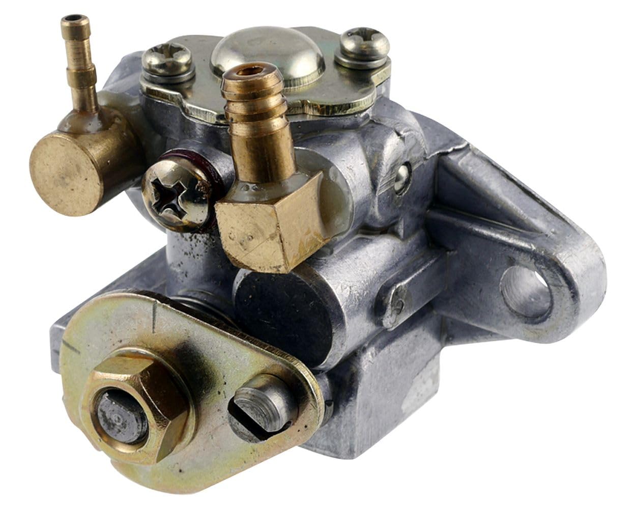 Pompe à huile, carburateur Mikuni, Minarelli AM6, compatible avec CPI SM 50 | Pour cyclomoteurs avec câble de commande, métal; compatible avec Rieju RR 50 AM6, compatible avec Aprilia MX et RS 50 AM6