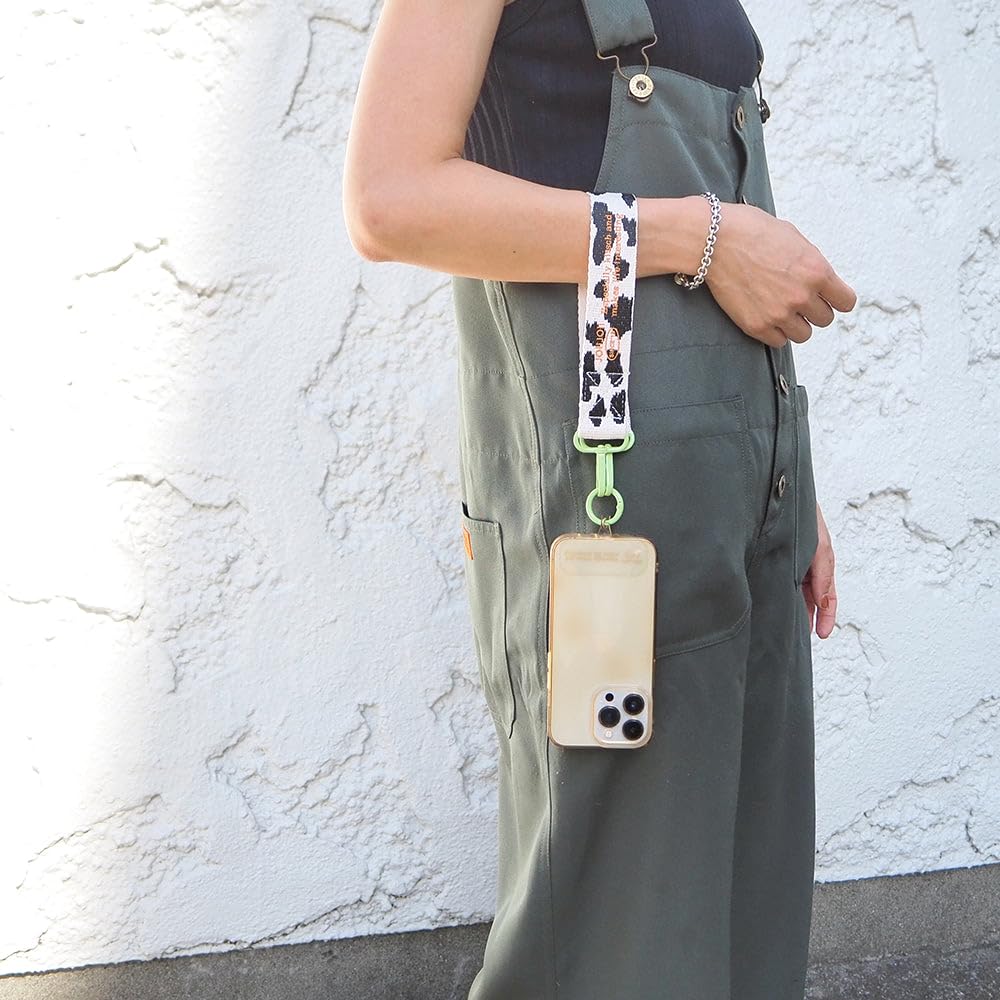 Amazon.co.jp: HEMING'S JOliJOli チックウーブン スマホストラップ S