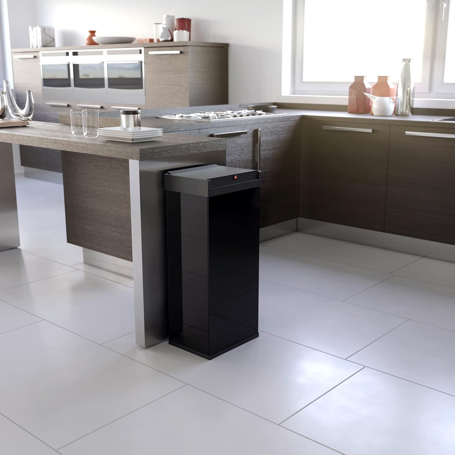 Hailo New Big Box, 2.3 gal (60 L), Black