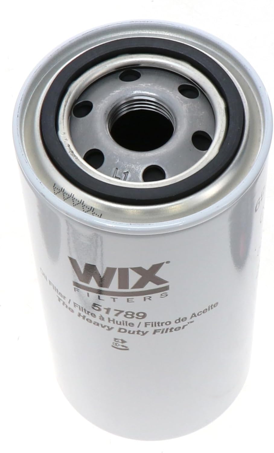 WIX 51789 Oil Filter Replacement, Built for Synthetic and High Mileage Oil - Compatible with Galion, Hough, IHC Construction and Farm Equipment IHC Heavy Duty Trucks