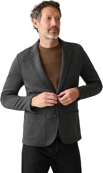 Faherty Mens Inlet Knit Blazer
