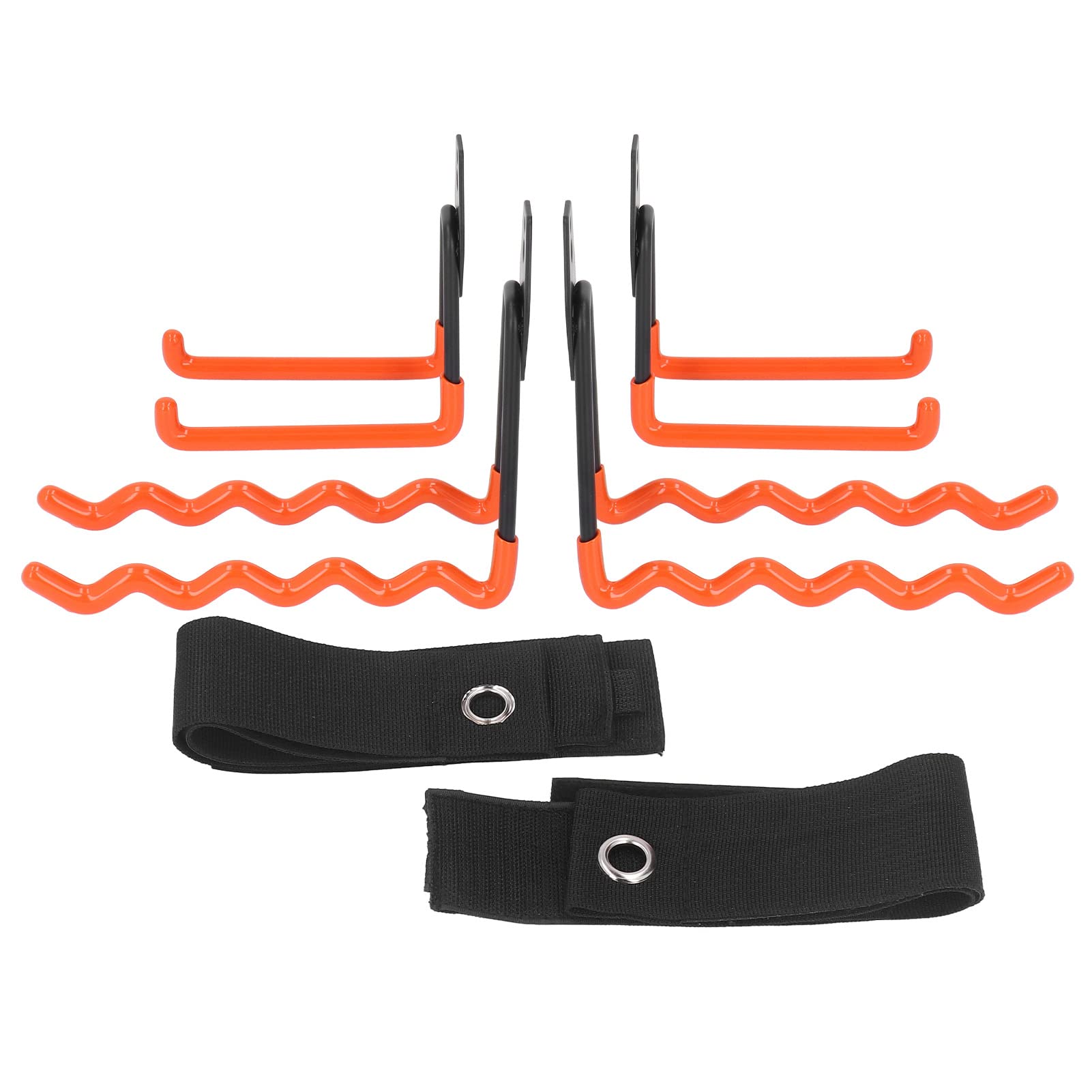 Crochets de garage robustes Cocoarm en fer et PVC avec rallonges