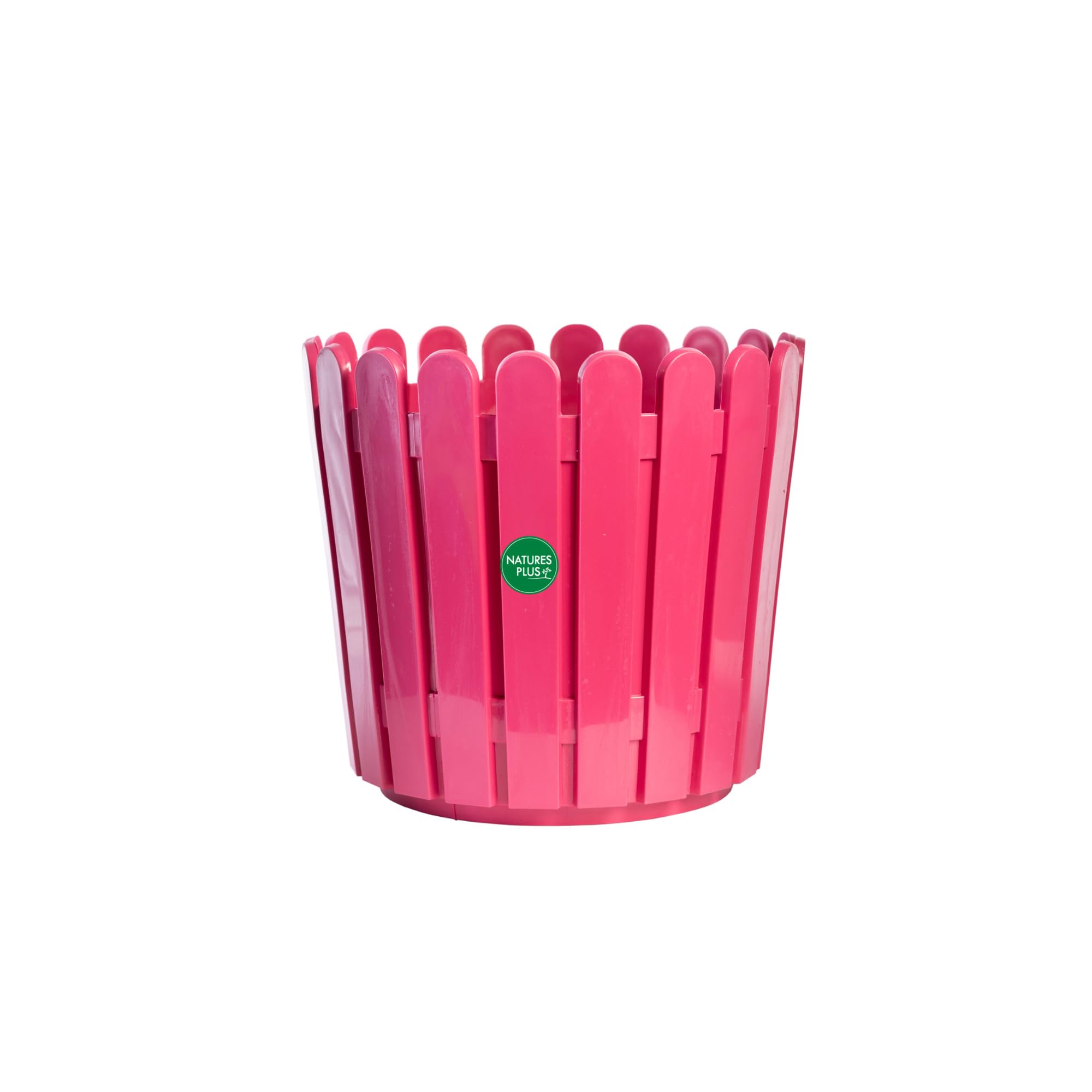 See full amazon price history chart for NATURES PLUS 11 Inch Modern Fence Plant Pots,Durable Decorative Flower Pots Planters with Drainage Hole for Indoor and Outdoor PINK NATURES PLUS 11 Inch Modern Fence Plant Pots,Durable Decorative Flower Pots Planters with Drainage Hole for Indoor and Outdoor PINK (B0CJ58YGY8) Amazon Price History, Amazon Price Tracker
