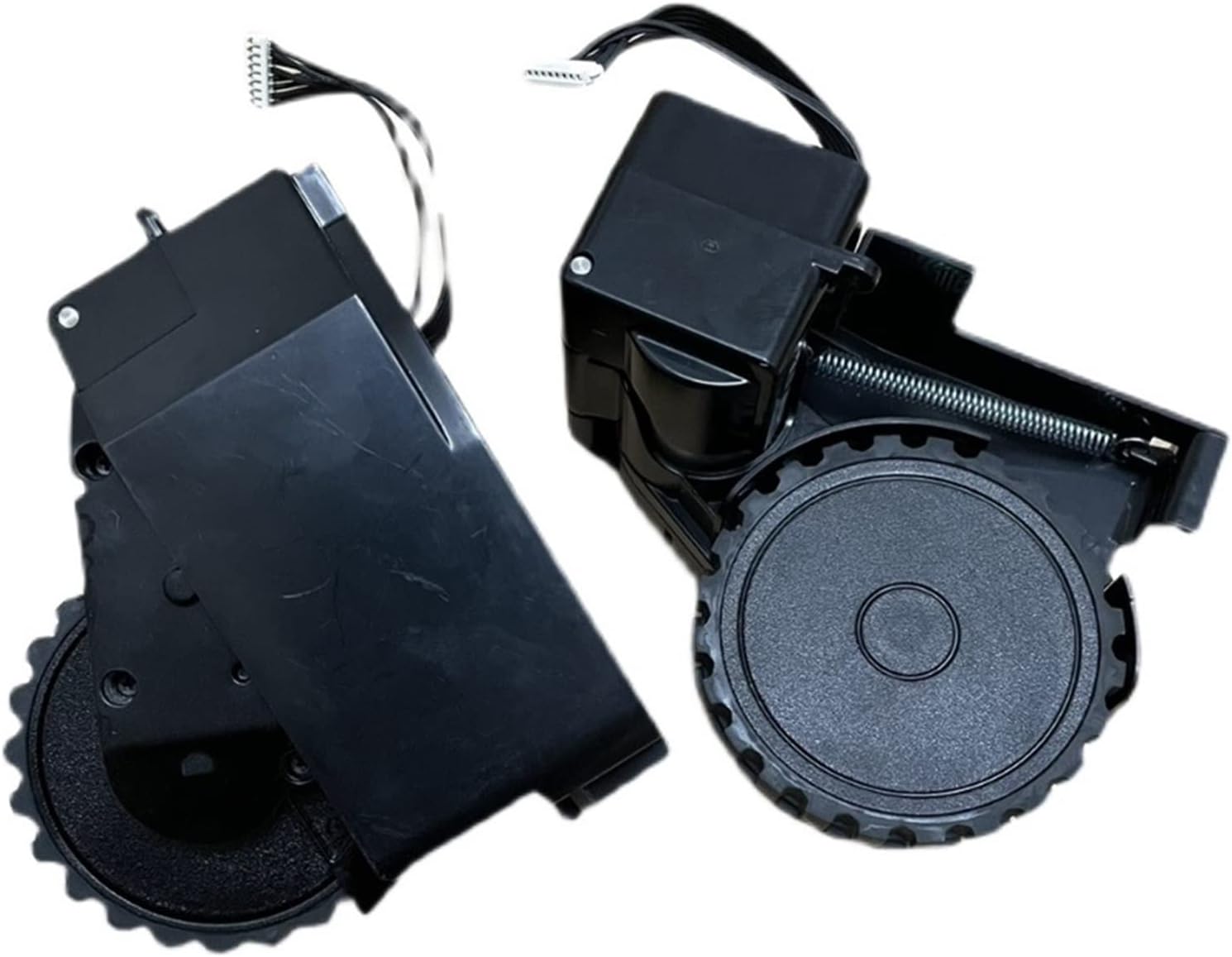 Spare Original Left and Right Wheel Module, Compatible for Proscenic M7 Max / M7 Pro, Robot Vacuum Cleaner Replacement Part(L+R)