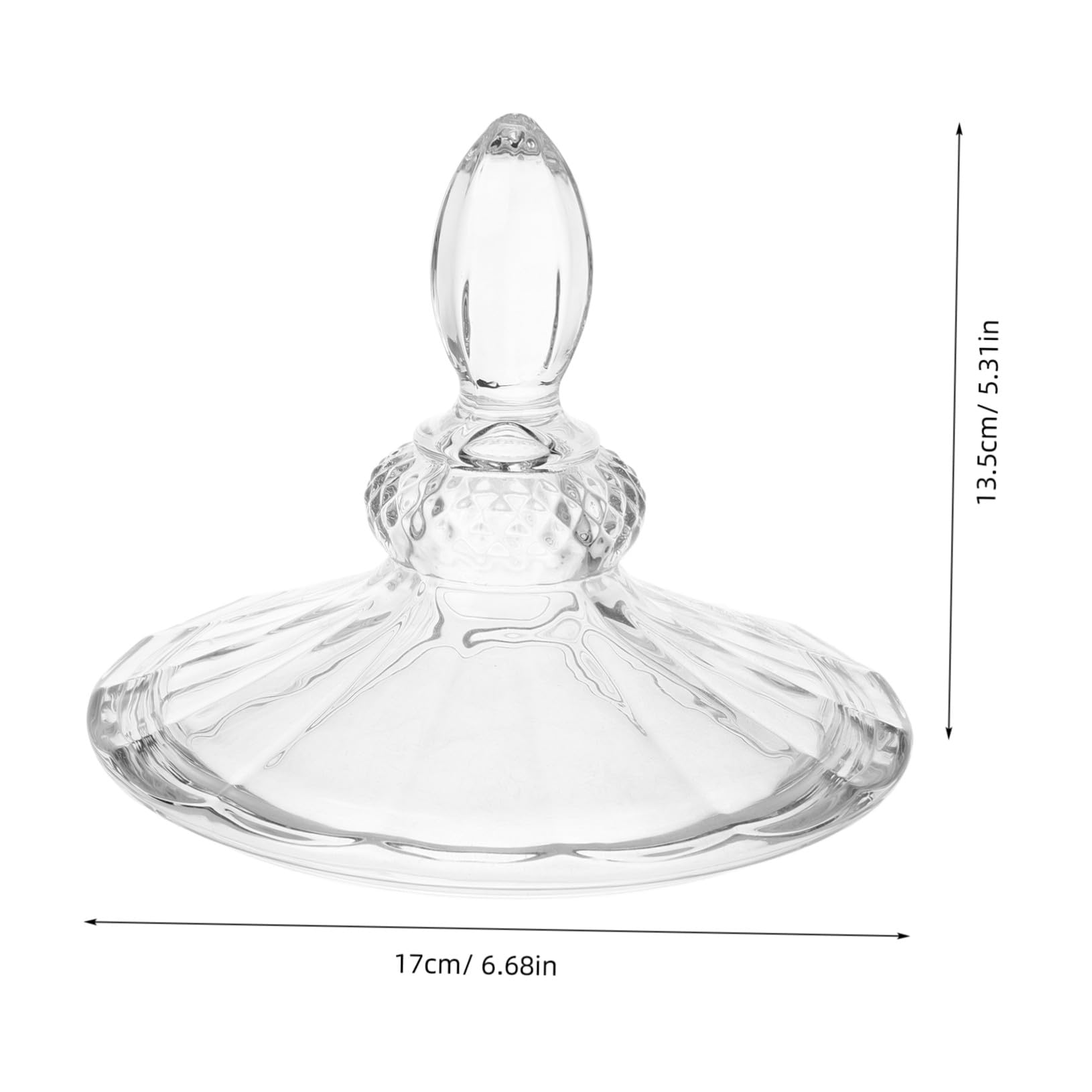 Wasserkrugdeckel aus Glas, 3l, Ersatzdeckel für Wasserkrug für Küche
